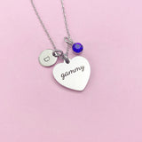 Gammy Necklace Stainless Steel Gammy Jewelry, Best Christmas Gifts for Gammy, D109