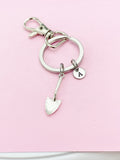 Silver Shovel Keychain, Bracelet Necklace in Option, Goal Setting Gifts, AN221