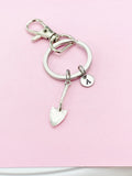 Silver Shovel Keychain, Bracelet Necklace in Option, Goal Setting Gifts, AN221