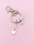 Silver Shovel Keychain, Bracelet Necklace in Option, Goal Setting Gifts, AN221