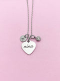 Nina Gift Necklace, Personalized Gift,  N4193