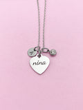 Nina Gift Necklace, Personalized Gift,  N4193