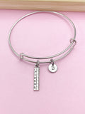 Silver Ruler Bracelet, Necklace Keychain in Option, Architect Gifts, BN1950