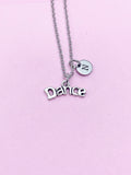 Silver Dance Charm Necklace, N2666