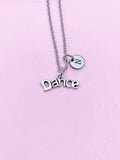 Silver Dance Charm Necklace, N2666