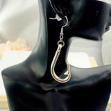Large Fishhook Earrings, AN29