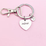 Nino Keychain, Stainless Steel Nino Gifts, Nino Gift, Personalized Gifts, N4731