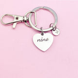 Nino Keychain, Stainless Steel Nino Gifts, Nino Gift, Personalized Gifts, N4731