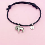 Silver Bison Charm Bracelet Wildlife Specialist Wildlife Biologist Gifts Ideas Personize Customize, BN1891