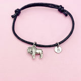Silver Bison Charm Bracelet Wildlife Specialist Wildlife Biologist Gifts Ideas Personize Customize, BN1891