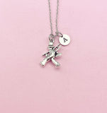 Silver Handyman Charm Necklace, N784