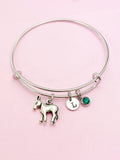 Donkey Charm Bracelet in Silver, B685