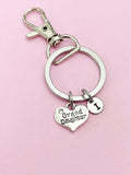 Silver Granddaughter Keychain, Necklace Bracelet in Option, Granddaughter Gifts,
