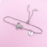 Turtle Bolo Bracelet in Silver, AN4978
