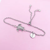 Turtle Bolo Bracelet in Silver, AN4978