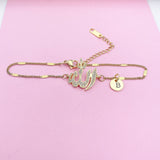 Gold Allah Bracelet, Arabic, N2658