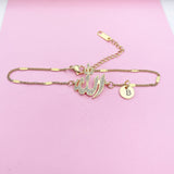 Gold Allah Bracelet, Arabic, N2658