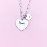 Mimi Necklace Stainless Steel Mimi Jewelry, Best Christmas Gifts for Mimi, D113