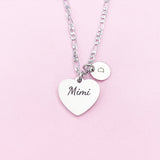 Mimi Necklace Stainless Steel Mimi Jewelry, Best Christmas Gifts for Mimi, D113