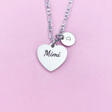Mimi Necklace Stainless Steel Mimi Jewelry, Best Christmas Gifts for Mimi, D113