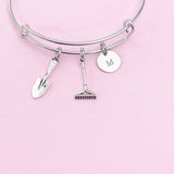 Shovel Rack Bracelet, Jewelry for Gardener, Personalized Gift, N3940