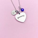 Gammy Necklace Stainless Steel Gammy Jewelry, Best Christmas Gifts for Gammy, D109