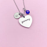 Gammy Necklace Stainless Steel Gammy Jewelry, Best Christmas Gifts for Gammy, D109