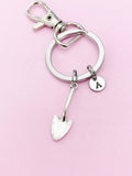 Silver Shovel Keychain, Bracelet Necklace in Option, Goal Setting Gifts, AN221