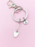 Silver Shovel Keychain, Bracelet Necklace in Option, Goal Setting Gifts, AN221
