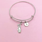 Silver Golf Club Charm Bracelet, AN1945