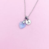 Blue Heart Necklace, N74