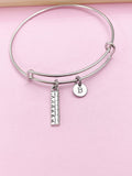 Silver Ruler Bracelet, Necklace Keychain in Option, Architect Gifts, BN1950
