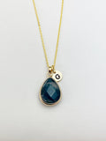 Gold Natural Indian Agate Necklace, Gemstone Jewelry Gifts,  N5335