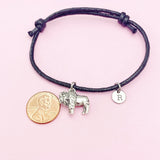 Silver Bison Charm Bracelet Wildlife Specialist Wildlife Biologist Gifts Ideas Personize Customize, BN1891