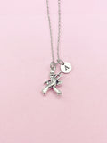 Silver Handyman Charm Necklace, N784