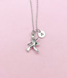 Silver Handyman Charm Necklace, N784