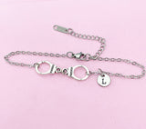 Silver Freedom Handcuff Bracelet, B1483