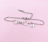 Silver Freedom Handcuff Bracelet, B1483