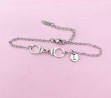 Silver Freedom Handcuff Bracelet, B1483