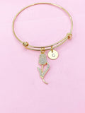 Gold Tulip Bracelet Birthday Gifts, Personalized Gifts, N5084