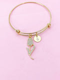Gold Tulip Bracelet Birthday Gifts, Personalized Gifts, N5084