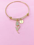 Gold Tulip Bracelet Birthday Gifts, Personalized Gifts, N5084