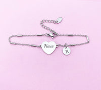 Niece Bracelet, Niece Jewelry, Niece Gift, Best Christmas Gift for Niece, D288