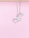 Heart Nurse Cap Charm Necklace, Hospital Charm, Heart Hat Charm, Doctor Nurse Gift, Medical Student Gift, N1502