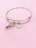 Silver Cowboy Spur Charm Bracelet, N5624