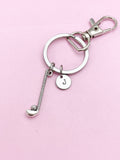 Silver Golf Charm Keychain, Golf Club Keychain, Golf Bag Charm, N5631