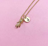 Gold Goldfish Charm Necklace, N2182