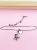 Silver or Gold Orangutan Charm Bracelet Monkey Wild Animal Zookeeper Gifts, BN249