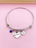 Big Sister Bracelet, Sister Gifts, Personalized Gift, N4601