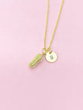 Gold Peanut Necklace, N4814